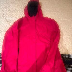 Vineyard Vines Pink Hooded Rain Jacket